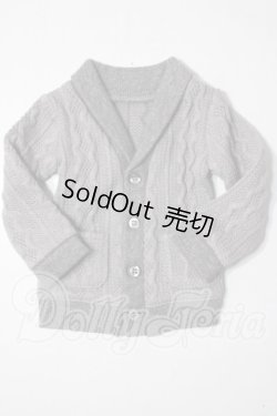 画像1: SDGｒB/OF：ニットカーディガン（グレー）M U-26-08-12-159-TN-ZU