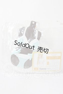 画像1: DD/OF:ミントグリーン水着＆ホットパンツセット A-26-08-05-1009-TN-ZU