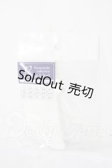 SD/OF:VOLKS製 ショートソックス(白・ストライプ) A-26-08-12-204-TN-ZU