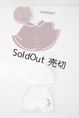 MSD/OF:セーラースタイルワンピース(エンジ)・ミニ U-26-08-19-147-TN-ZU