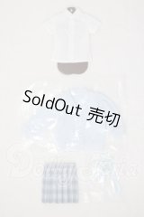 MDD&MSD/OF：女子高生セット（水色）・ミニ A-26-08-19-1005-TN-ZU