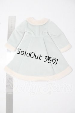 画像2: SDM/OF：ファー付きAラインコート(モスグリーン)・ミニ U-26-08-19-167-TN-ZU