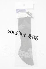 SDM＆MDD/レース付きソックス(黒)・ミニ U-26-08-26-194-TN-ZU