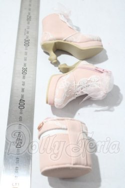 画像2: SD/Chain Vanity Bag & Organza Lace-up Boots Set U-26-08-26-203-TN-ZU