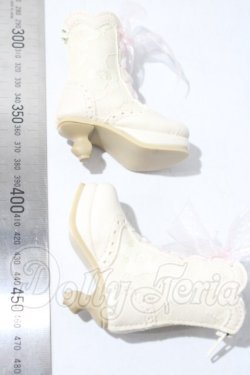 画像2: SDM/Organza Lace-up Boots / mini U-26-08-26-205-TN-ZU