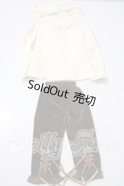画像1: SD13男の子/レースチュニック＆カンカン帽セット U-26-09-02-116-TN-ZU