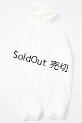 SDM＆MSD/OF:ふかふか白猫さんパジャマ・ミニ U-26-09-09-123-TN-ZU