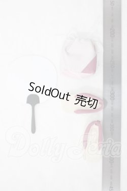 画像2: SD/OF:モダン巾着＆下駄セット U-26-09-02-199-TN-ZU
