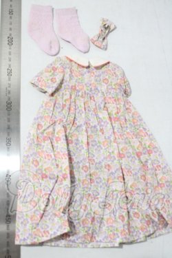 画像2: MSD＆MDD/OFスモッキングワンピ(パープルピンク) U-26-09-09-133-TN-ZU