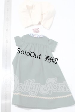 画像2: SDM＆MDD/OF：よそゆきワンピセット（ダークグリーン）・ミニ U-26-09-09-136-TN-ZU