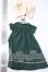 画像2: SDM＆MDD/OF：よそゆきワンピセット（ダークグリーン）・ミニ U-26-09-09-136-TN-ZU (2)
