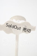 SD/OF:rosenlia doll製ストローハット U-26-09-24-187-TN-ZU