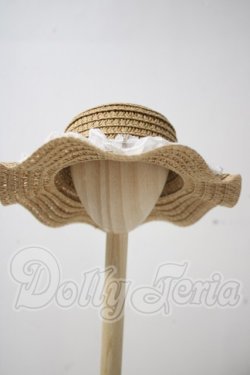 画像1: SD/OF:rosenlia doll製ストローハット U-26-09-24-187-TN-ZU