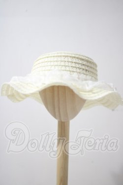 画像1: SD/OF:rosenlia doll製ストローハット U-26-09-24-188-TN-ZU