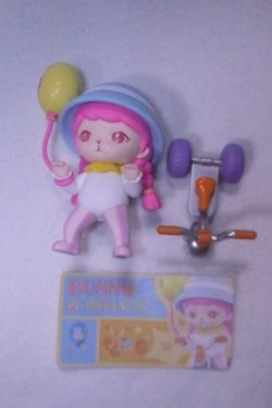 画像1: BUNNY PLAYFULNESS/Tricycle/ A-26-10-07-1170-TN-ZU