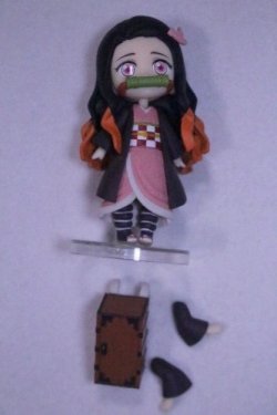 画像1: フィギュアミニ/鬼滅の刃：竈門禰豆子/ A-26-10-07-1189-TN-ZU