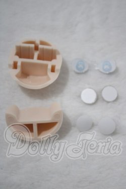 画像2: 1/12サイズドール/ブラインドドール:フェイスパーツ A-26-10-14-1054-TN-ZU