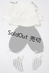 幼SD/OF:リボンブラウスセット・ちび U-26-10-14-141-TN-ZU