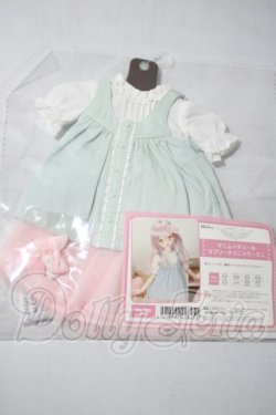 画像2: SDM・MDD/OF:デニムxチュール ラブリーチュニック・ミニ U-26-10-14-157-TN-ZU