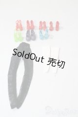 1：6/ハイヒール7足＆ソックスタイツ2点セット A-25-08-20-1017-GN-ZU