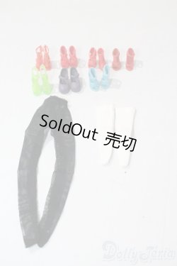 画像1: 1：6/ハイヒール7足＆ソックスタイツ2点セット A-25-08-20-1017-GN-ZU