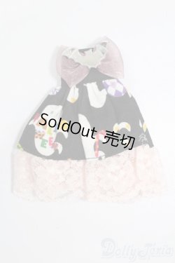 画像1: オビツ11/OF ：ディーラー製ハロウィン柄ドレス S-26-05-10-470-KD-ZS