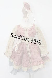 MSD/OF:花柄カジュアル衣装セット:DOLLHEART製 S-25-02-11-332-GN-ZS
