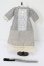 画像1: ネオブライス/OF:チェックワンピースセット S-24-12-29-474-GN-ZS (1)