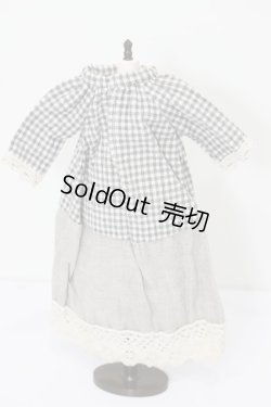 画像3: ネオブライス/OF:チェックワンピースセット S-24-12-29-474-GN-ZS