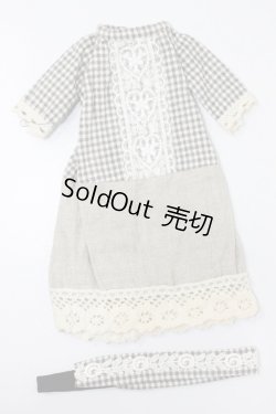 画像4: ネオブライス/OF:チェックワンピースセット S-24-12-29-474-GN-ZS