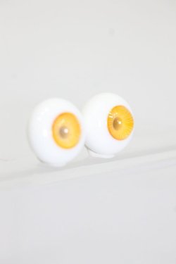 画像2: グラスアイ/16mm(硝子屋Rosa様製/オレンジ系) S-25-03-30-355-GN-ZS