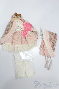 ダル/OF:花柄ドレスセット S-25-03-02-268-GN-ZS