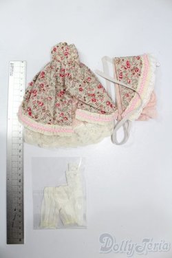 画像2: ダル/OF:花柄ドレスセット S-25-03-02-268-GN-ZS