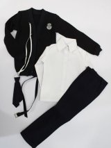 SD/衣装：Chastity School Uniform For Boy (Black)：DOLL MORE製 S-24-04-07-381-KD-ZS