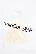 ネオブライス/衣装：裾スカラップワンピース　イエロー（deardarling/ジュニームーン） S-25-05-04-146-NY-ZS