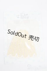 ネオブライス/衣装：裾スカラップワンピース　イエロー（deardarling/ジュニームーン） S-25-05-04-146-NY-ZS