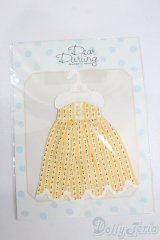 ネオブライス/衣装：裾スカラップワンピース　イエロー（deardarling/ジュニームーン） S-25-05-04-145-NY-ZS