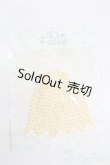 ネオブライス/衣装：裾スカラップワンピース　イエロー（deardarling/ジュニームーン） S-25-06-22-682-NY-ZS