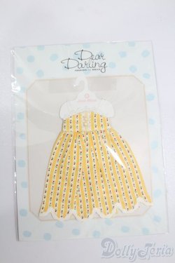 画像1: ネオブライス/衣装：裾スカラップワンピース　イエロー（deardarling/ジュニームーン） S-25-05-04-145-NY-ZS