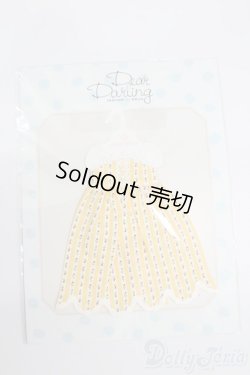 画像1: ネオブライス/衣装：裾スカラップワンピース　イエロー（deardarling/ジュニームーン） S-25-06-22-682-NY-ZS