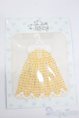 ネオブライス/衣装：裾スカラップワンピース　イエロー（deardarling/ジュニームーン） S-25-05-04-147-NY-ZS