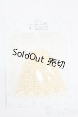 ネオブライス/衣装：裾スカラップワンピース　イエロー（deardarling/ジュニームーン） S-25-06-22-683-NY-ZS