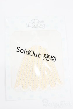 画像1: ネオブライス/衣装：裾スカラップワンピース　イエロー（deardarling/ジュニームーン） S-25-06-22-683-NY-ZS