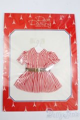 ネオブライス/衣装：ベルト付きミニワンピース　レッド（deardarling/ジュニームーン） S-25-05-04-151-TN-ZS