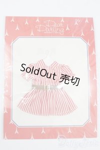 ネオブライス/衣装：ベルト付きミニワンピース　レッド（deardarling/ジュニームーン） S-25-05-04-151-TN-ZS