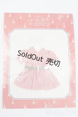 画像1: ネオブライス/衣装：ベルト付きミニワンピース　レッド（deardarling/ジュニームーン） S-25-05-04-151-TN-ZS