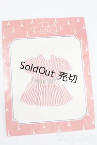 ネオブライス/衣装：ベルト付きミニワンピース　レッド（deardarling/ジュニームーン） S-25-05-04-149-TN-ZS
