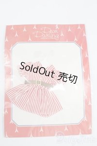 ネオブライス/衣装：ベルト付きミニワンピース　レッド（deardarling/ジュニームーン） S-25-05-04-148-TN-ZS