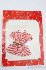 ネオブライス/衣装：ベルト付きミニワンピース　レッド（deardarling/ジュニームーン） S-25-05-04-150-TN-ZS