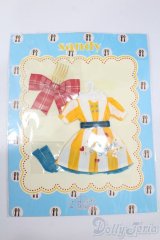 ネオブライス/OF:sandyストライプワンピースセット　イエロー（ジュニームーン製） S-25-05-04-156-TN-ZS